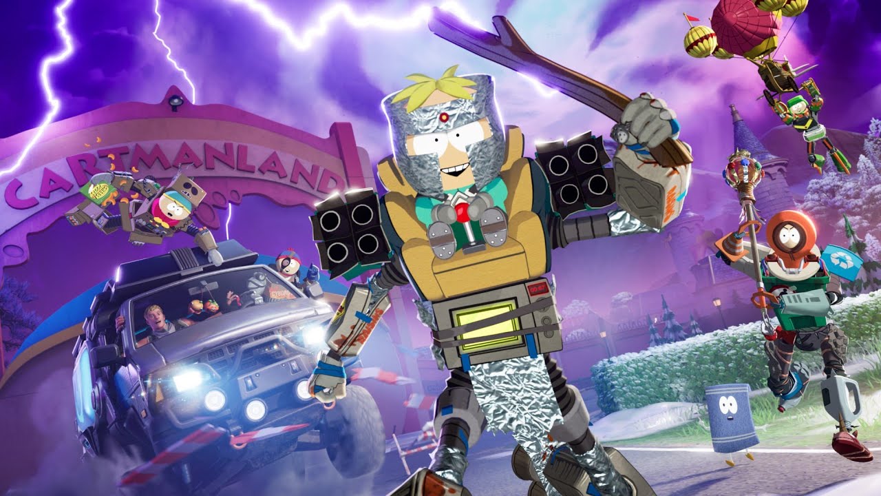 Manqueando con Batman en Fortnite!!! Fortnite x South Park!!!