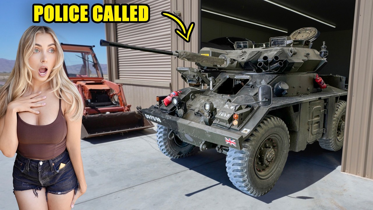 We bought a 70's british combat vehicle and it’s insane*Police Called*
