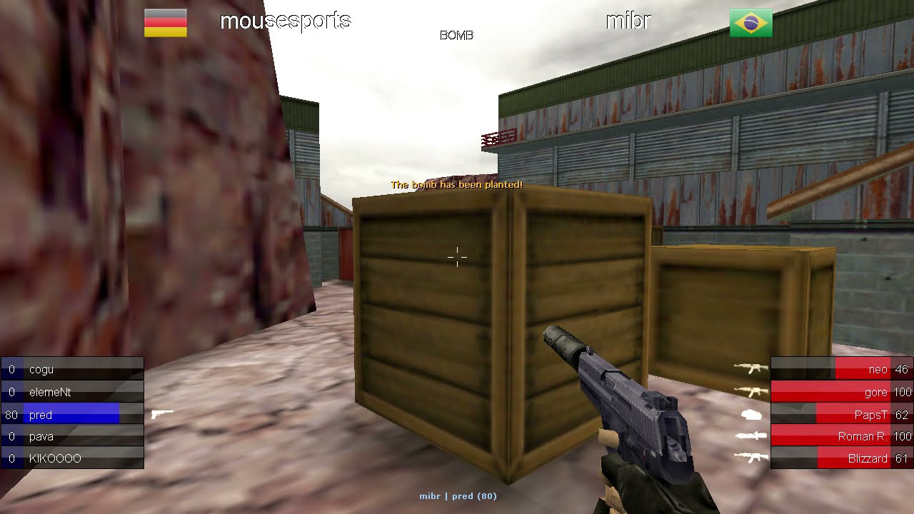 [ HLTV ] mibr vs mousesports (CPL Spain 2005)