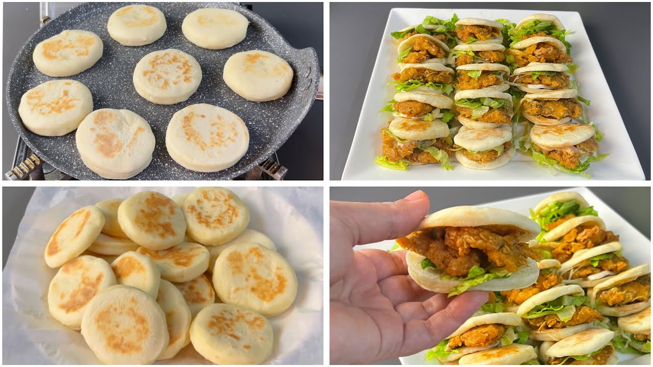 Mini Chicken Pockets - Crispy chicken pocket Recipe with Homemade Pita Bread