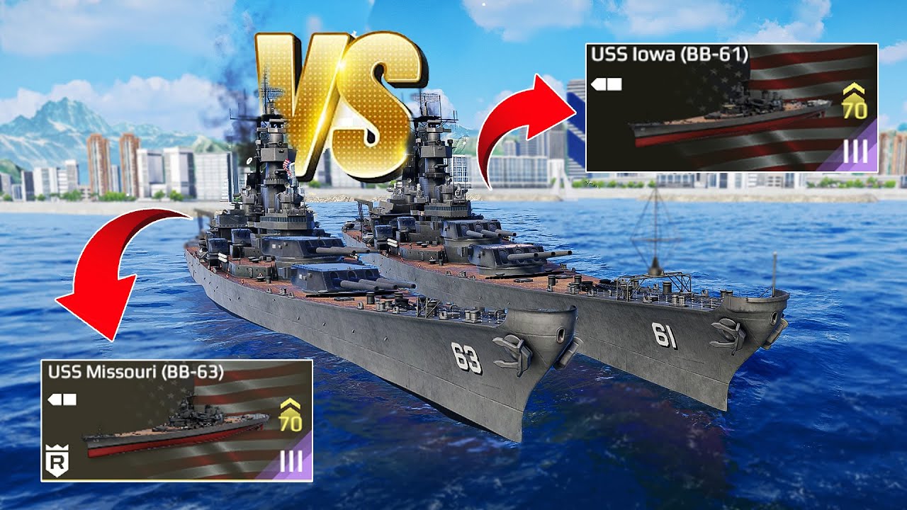 Ambil Uss Missouri aja Sudah Cukup dari pada Uss Iowa!? - Modern Warships
