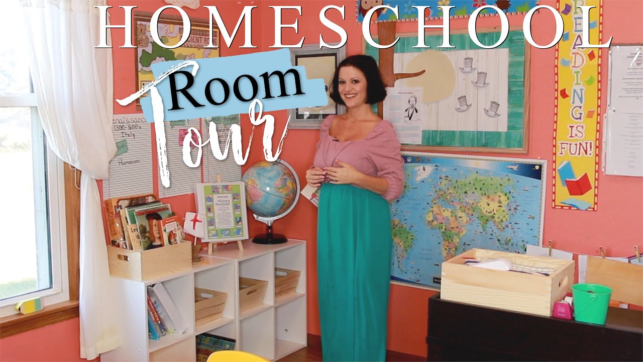 HOMESCHOOL ROOM TOUR! SMALL SPACE IDEAS FOR PRESCHOOL, KINDERGARTEN | ELEMENTARY