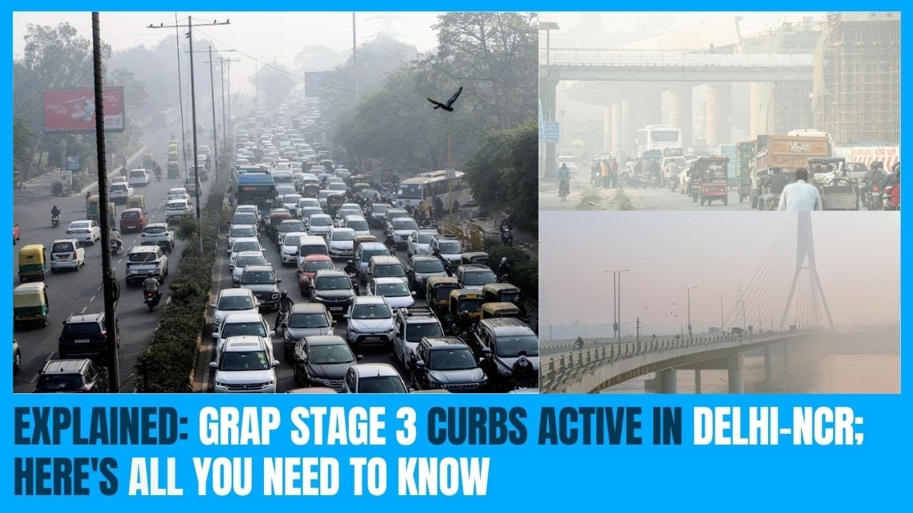 Explained: GRAP Stage 3 curbs active in Delhi-NCR; Here's all you need to know