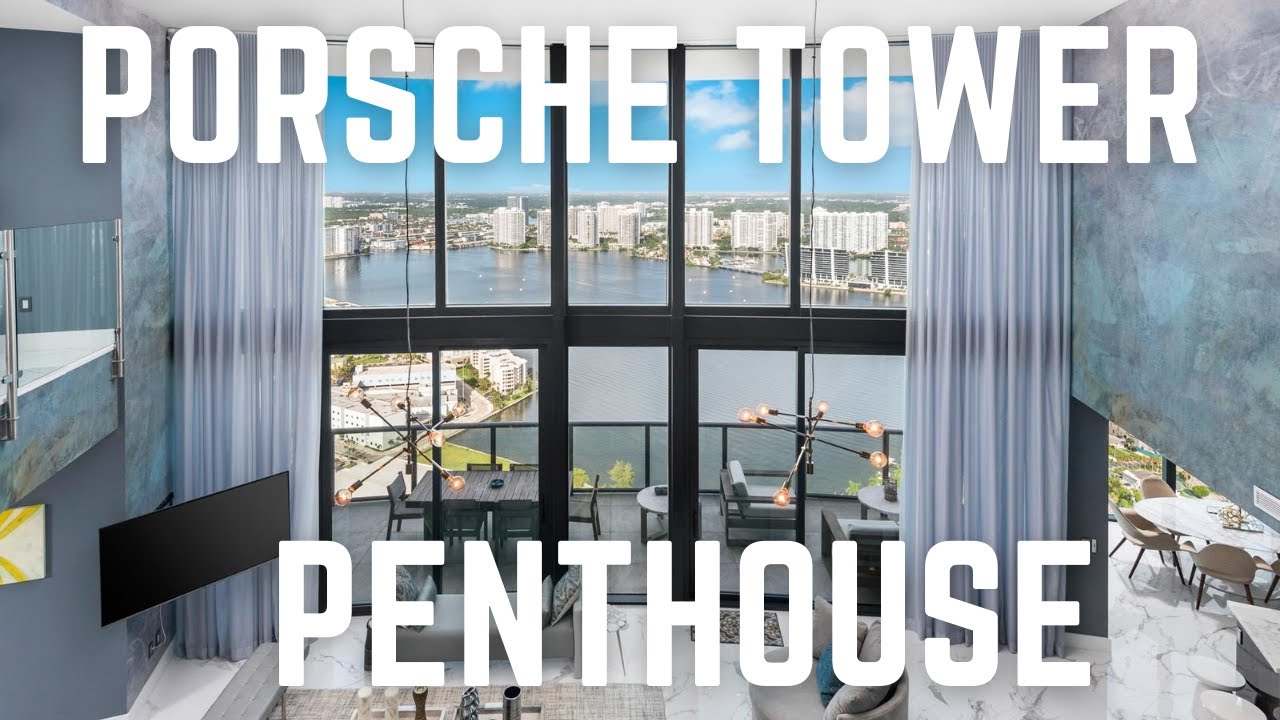 $4.45M Porsche Design Tower 46th Floor Penthouse