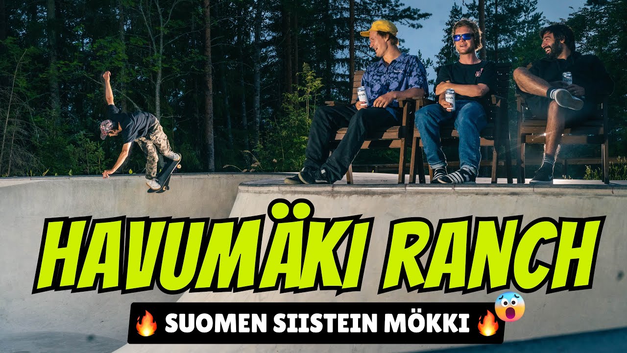 Havumäki Ranch | Suomen Siistein Mökki | Skeittipuistot Suomessa