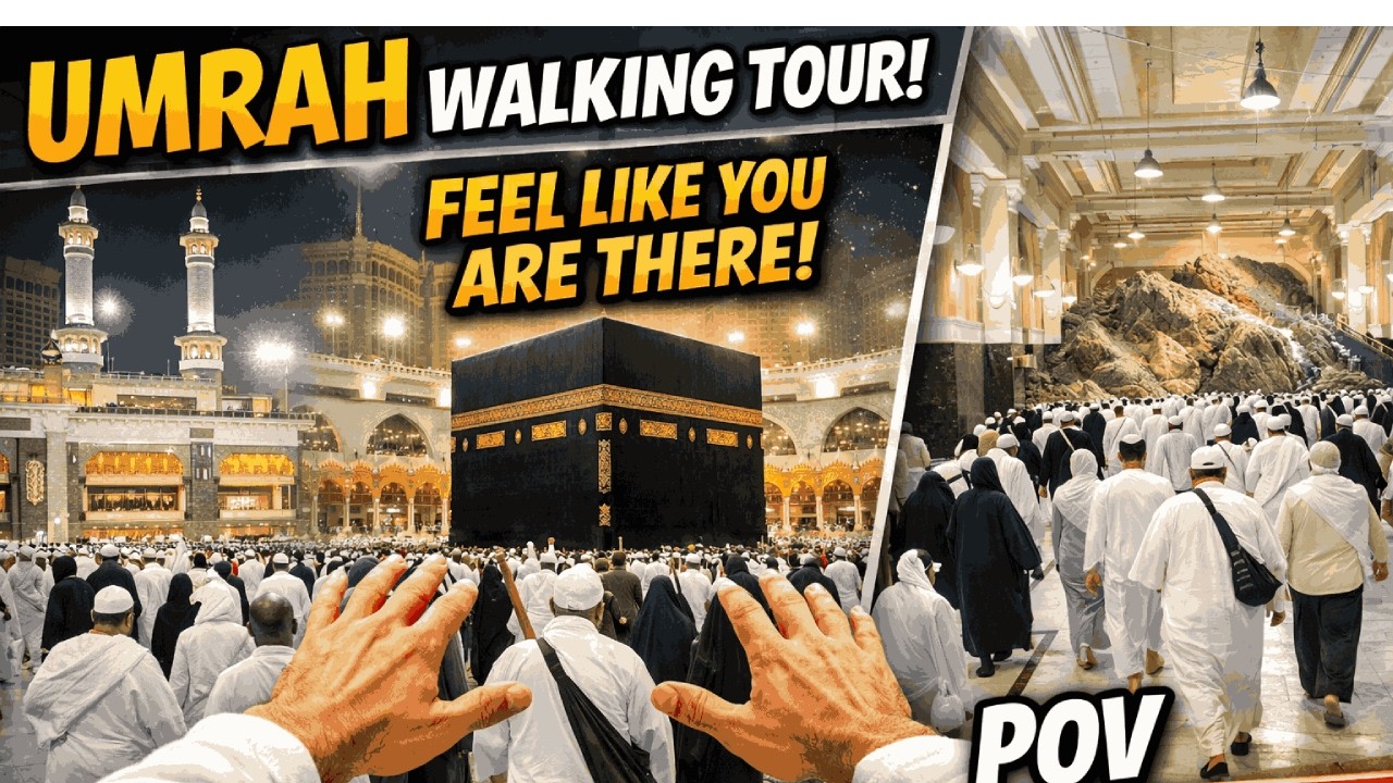 From Gate to Kaaba | Inside Masjid Al Haram Umrah Walk | POV Experience
