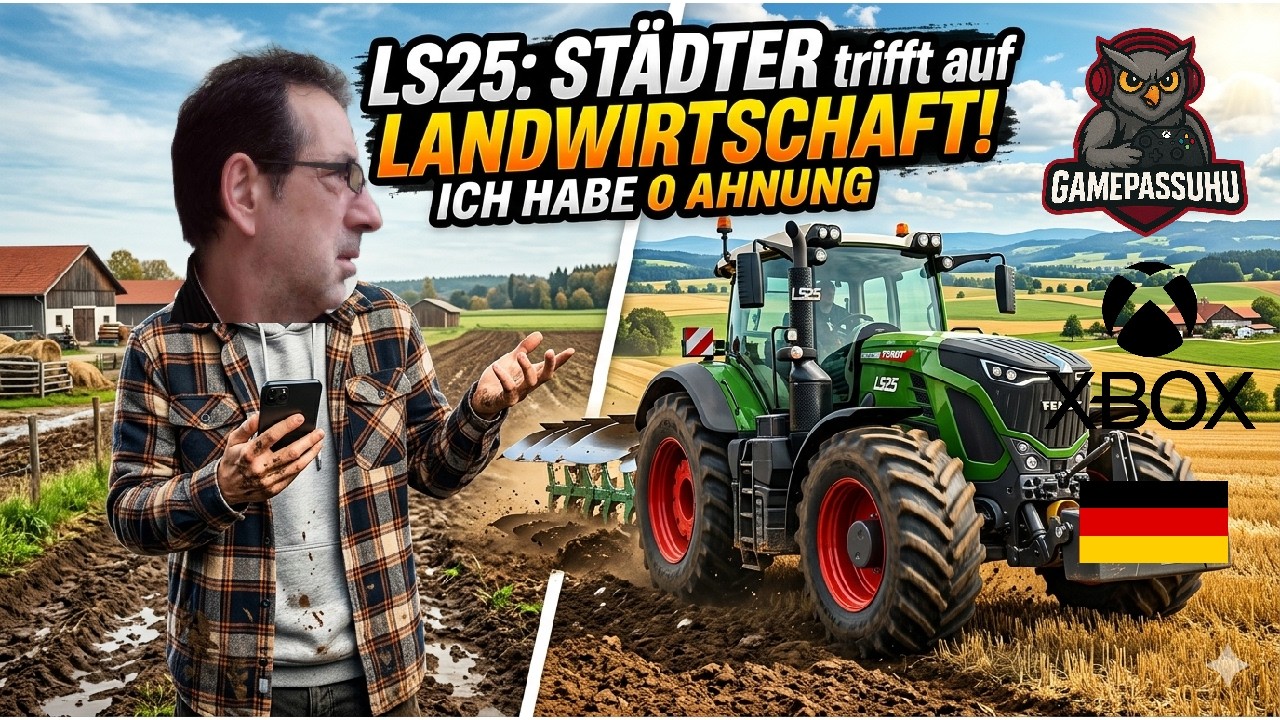 LS 25 - Städter trifft auf Landwirtschaft | Habe 0 Ahnung | Brauche Eure Hilfe.