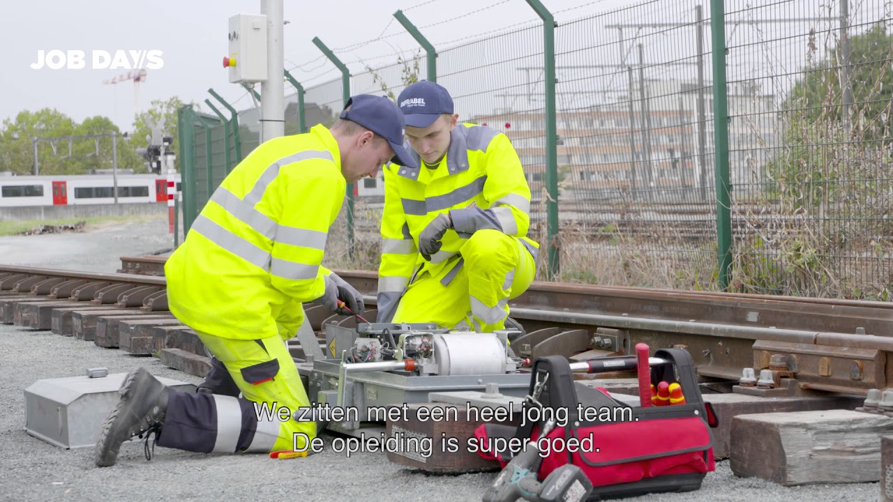 Infrabel Job Days - getuigenis van Ruben, technicus bij Infrabel
