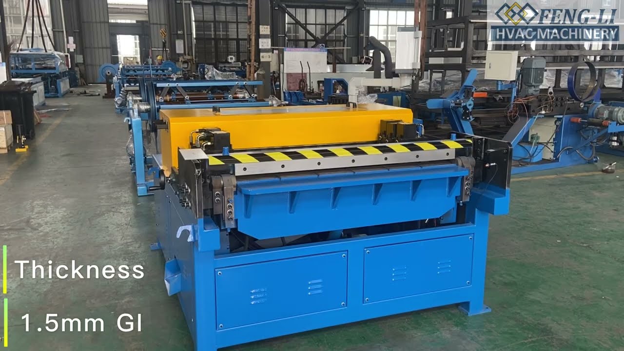Fengli Square CNC Auto Duct Coil Line 3