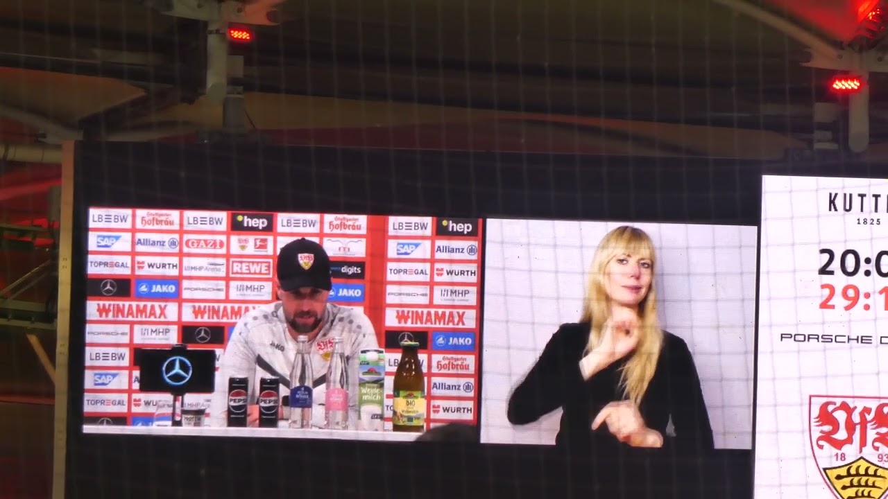 VfB vs. Union - Pressekonferenz [4K] (2024 live @ MHP  Arena | Stuttgart)