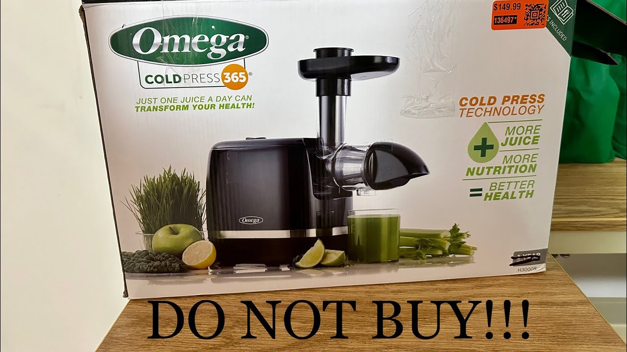 Omega Cold Press 365 Juicer Review/Demo