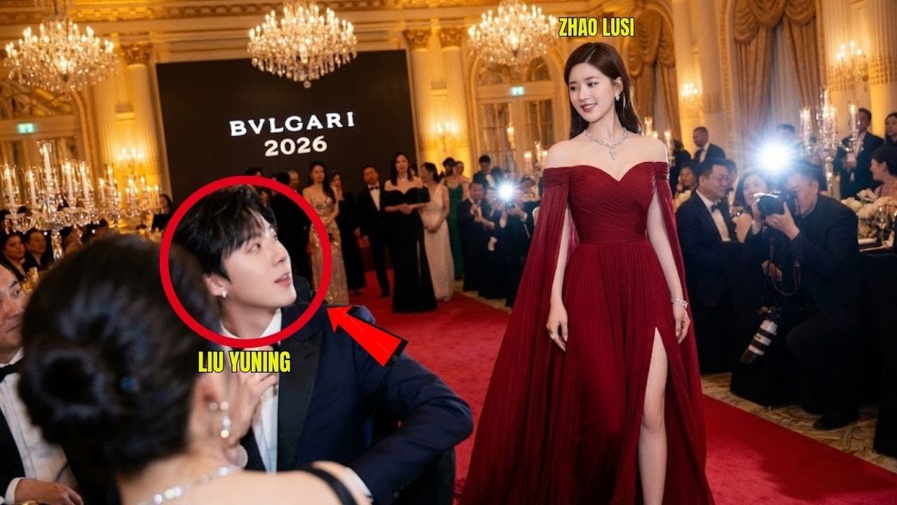 Чжао Луси заставила Шанхай замолчать на выставке BVLGARI 2026 — Лю Юнин не могла отвести взгляд!