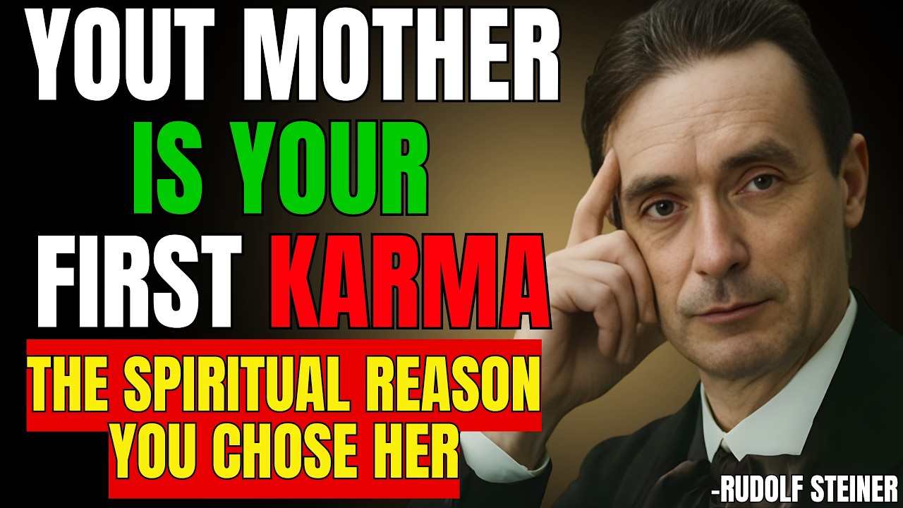 WHY YOU CHOSE YOUR MOTHER – THE HIDDEN KARMIC REASON | A SPIRITUAL VIEW BY RUDOLF STEINER