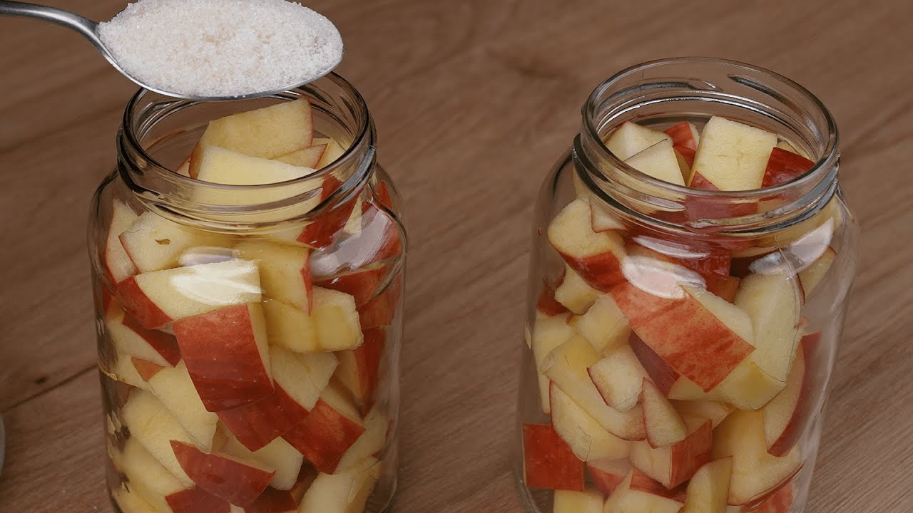 M&eacute;todo f&aacute;cil e diferente! Receita de compota de ma&ccedil;a que aprendi com minha v&oacute;.