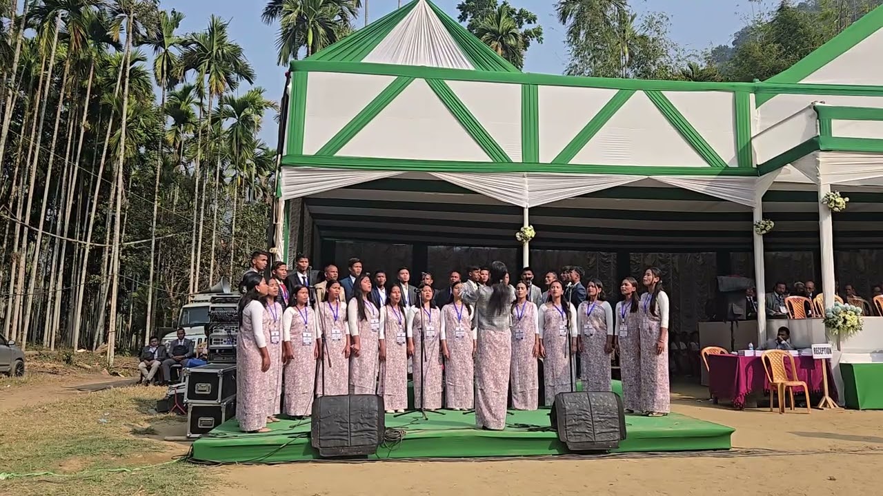 Jingiaseng Rangbah Narpuh Border Presbytery kaba khadsan(XV)[Standing Choir]