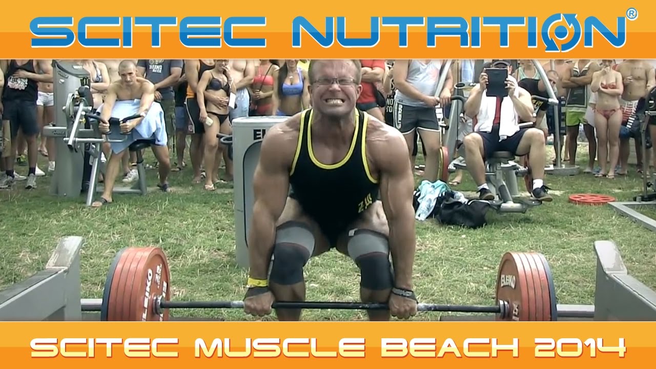 SCITEC MUSCLE BEACH 2014 - BALATON, NAPSÜTÉS ÉS 340 KILÓ!