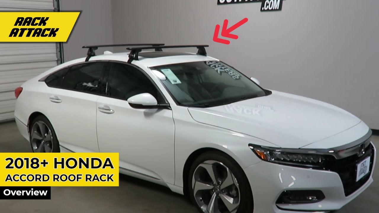 2018+ Honda Accord with Yakima BaseLine JetStream Roof Rack Crossbars