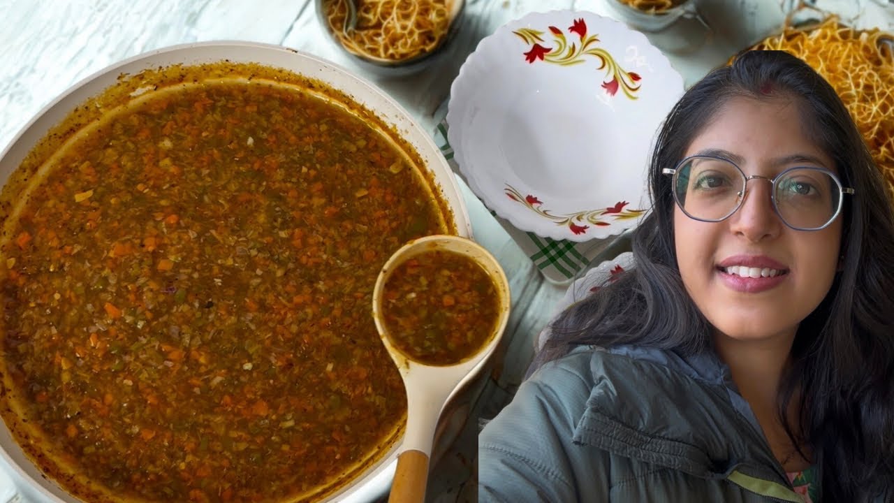 ব্যাটমিন্টন খেললাম বহুদিন পর| রেস্টুরেন্ট স্টাইল Manchow Soup বানালাম ডিনারে 