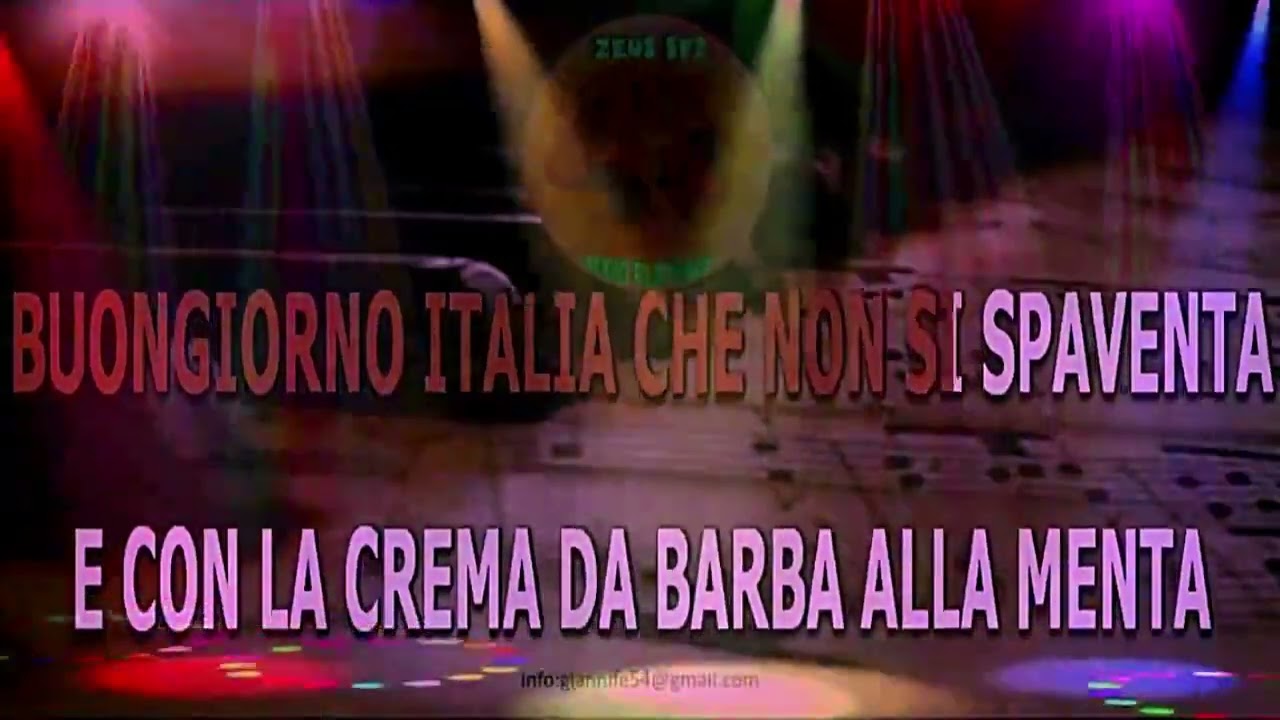 Karaoke L'italiano Toto Cutugno versione Hully Gully (DT STUDIO PRODUCTION)