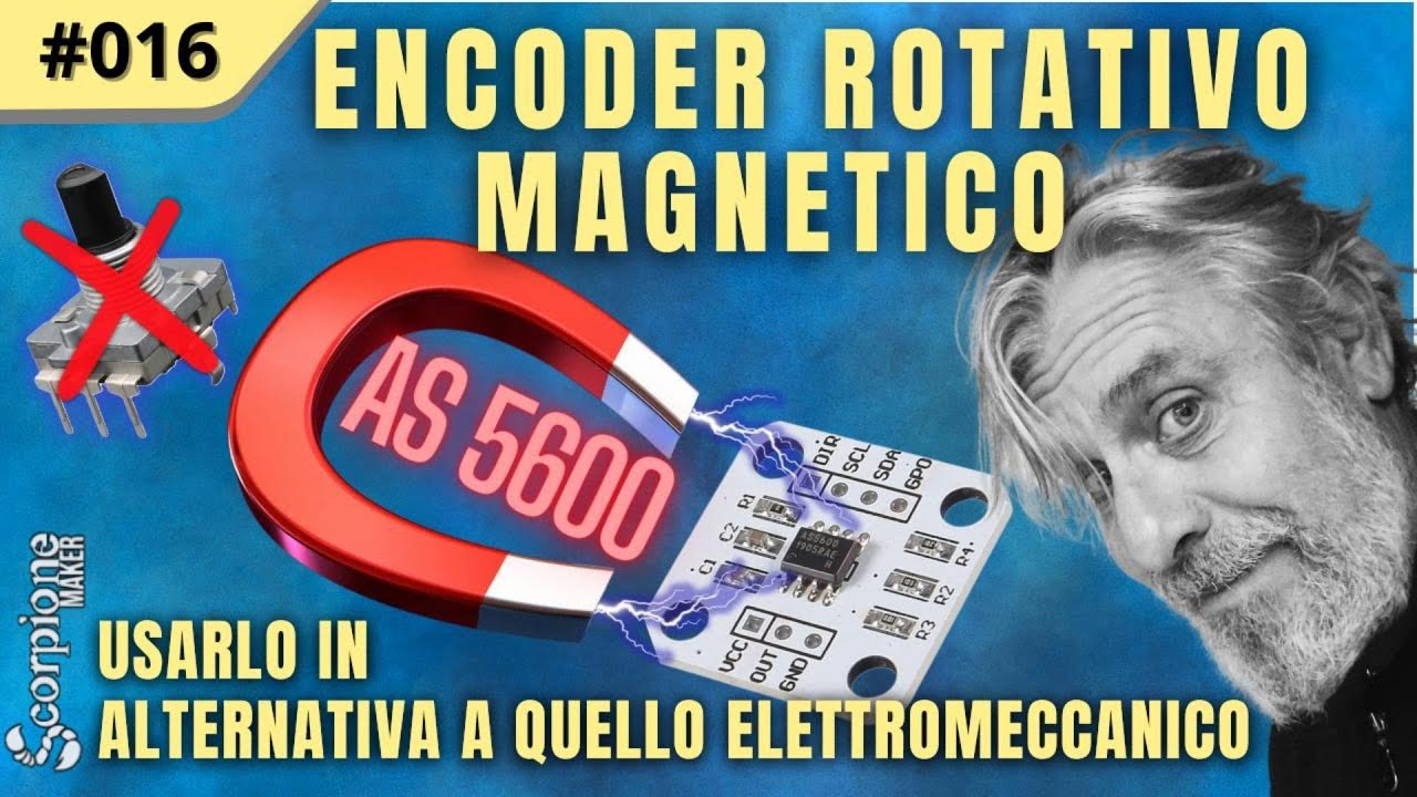 016 AS5600 Encoder Magnetico - GUIDA COMPLETA