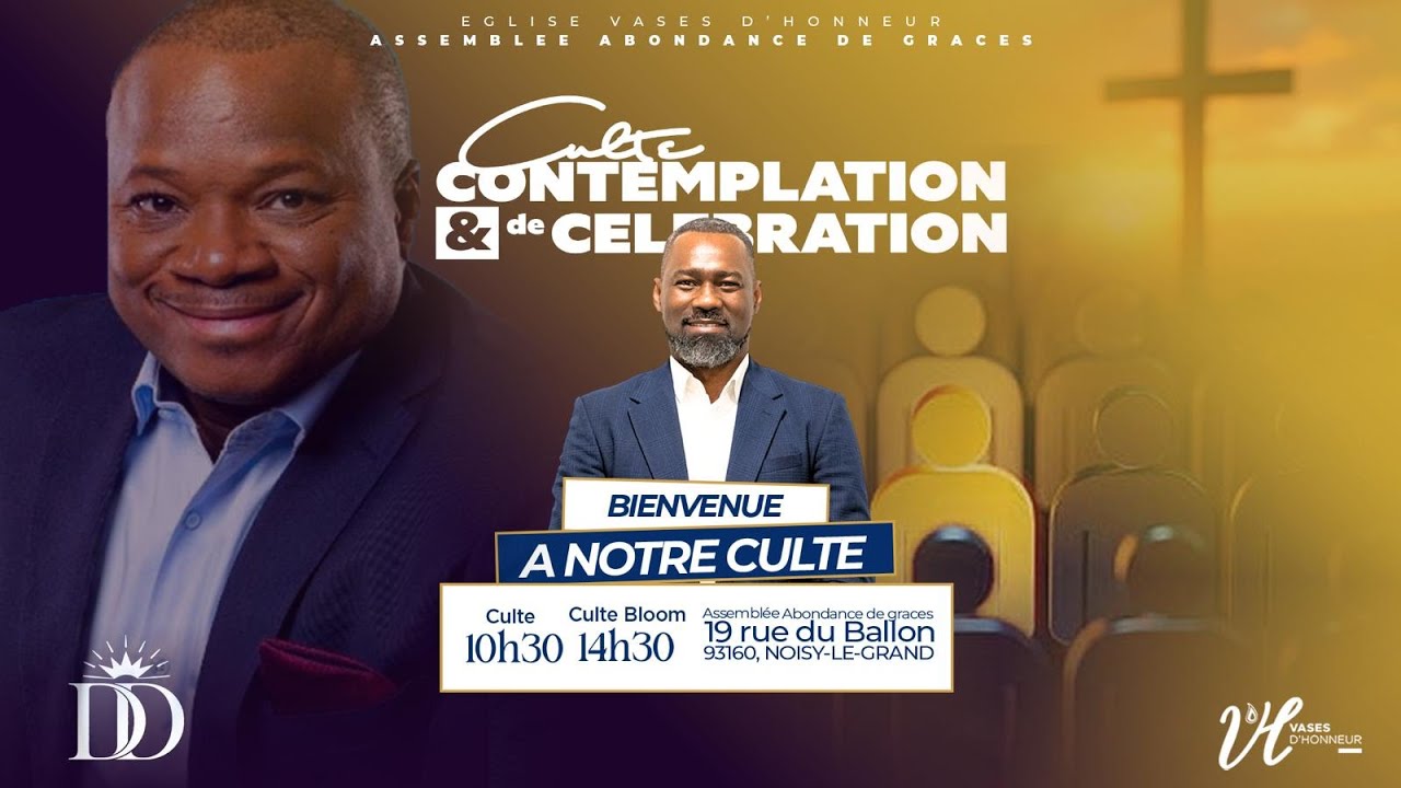 Culte de Contemplation & de Célébration|11-01-2026|Pst Fabrice BEDJO