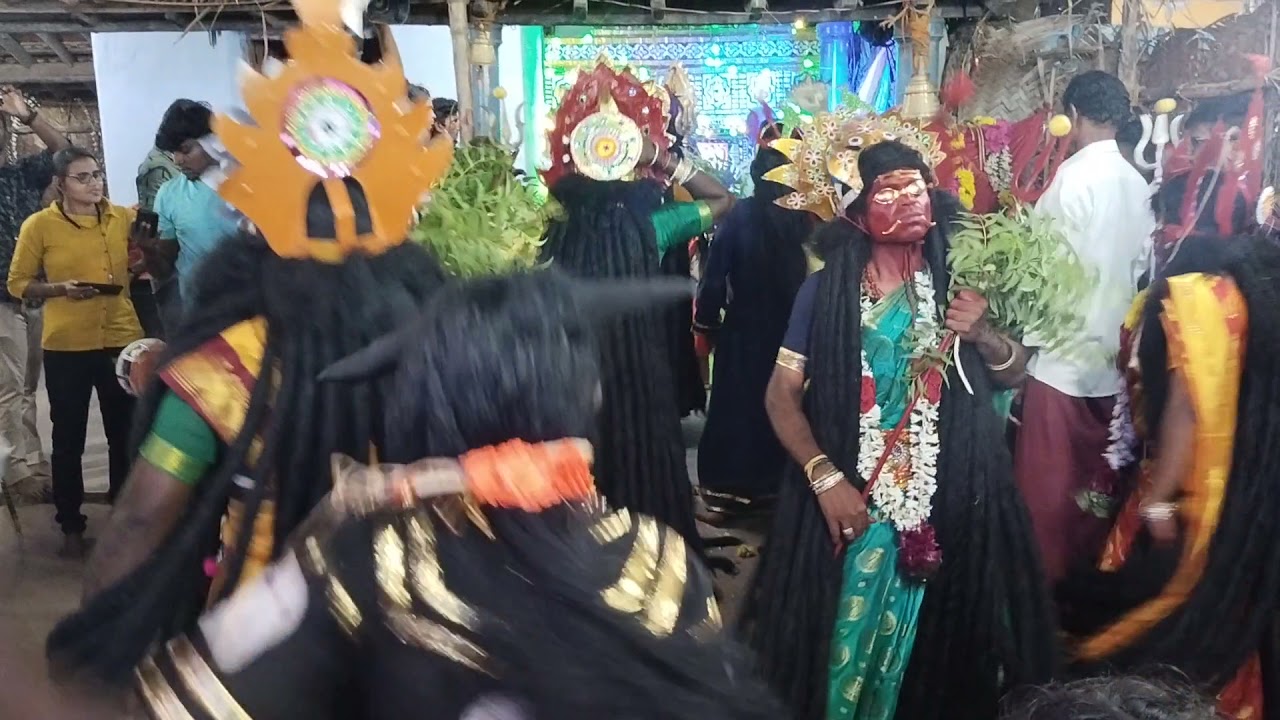 Ambigai Thasara Kottankadu. 10th Day Night.  Kali Pirai kali Aatam