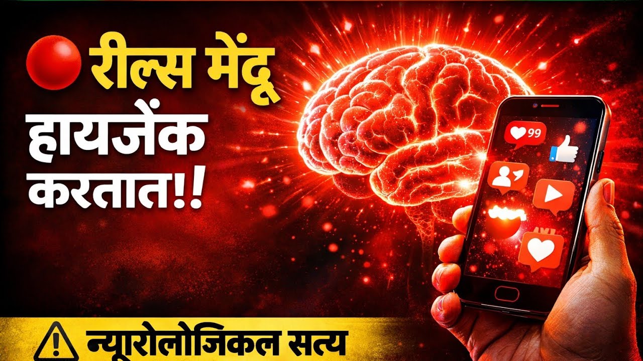 रील्स तुमचा मेंदू हायजॅक करत आहेत का?  मेंदूवर होणाऱ्या न्यूरोलॉजिकल परिणामांच वैज्ञानिक विश्लेषण !