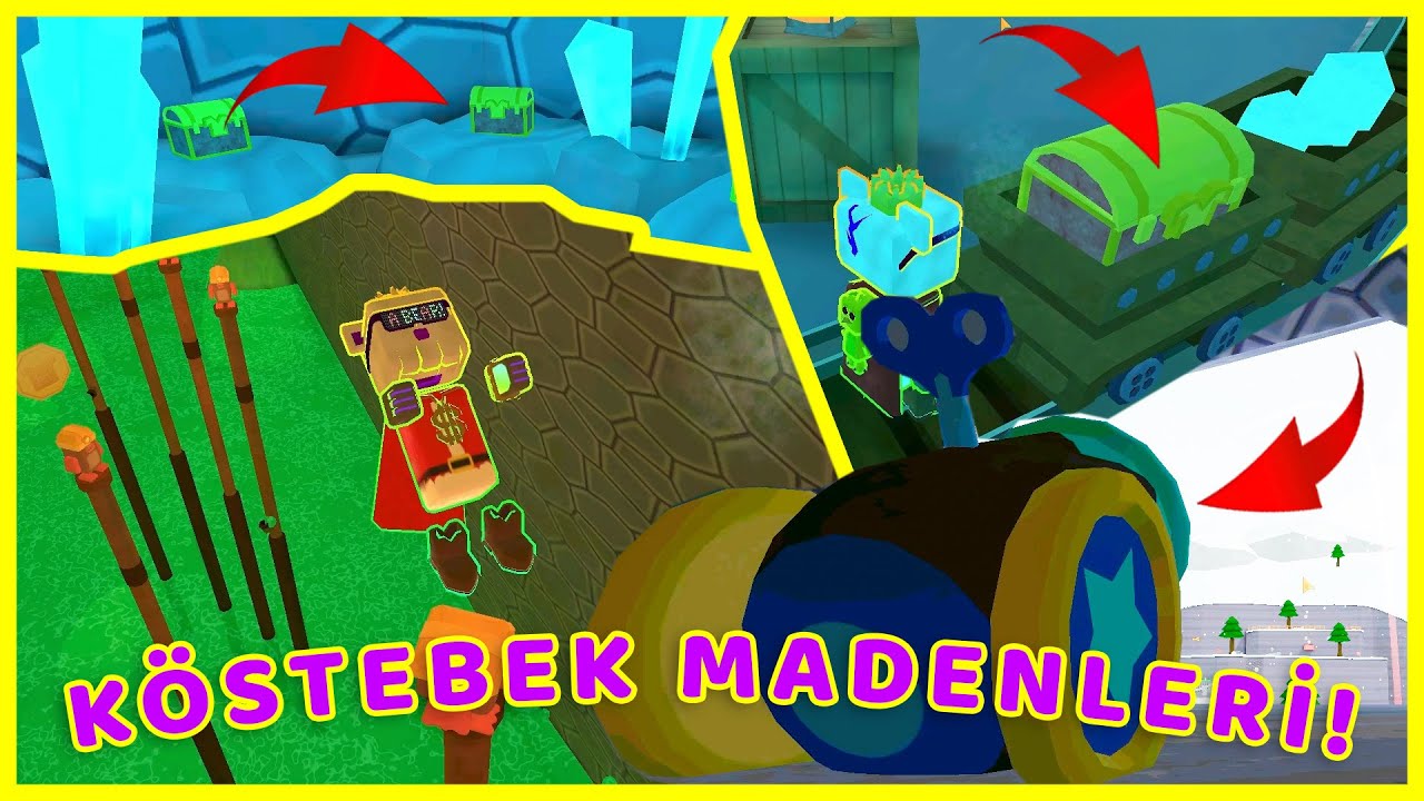 SUPER BEAR ADVENTURE MUHAMMED ALP İLE KÖSTEBEK MADENLERİ TÜM DETAYLAR | 1000. VİDEO 🎉🎉🎉