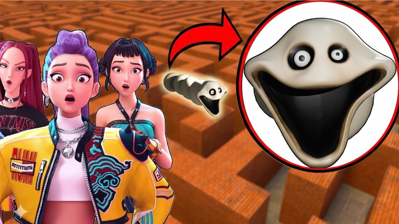 ¿Pueden escapar las KPOP DEMON HUNTERS del LABERINTO del GUSANO HAMBRIENTO?
