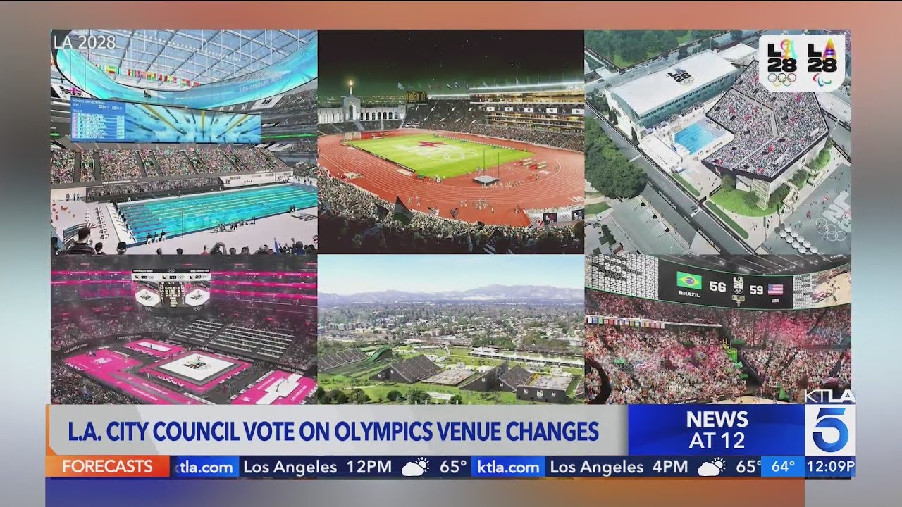 LA28 Olympic venues approved by city council