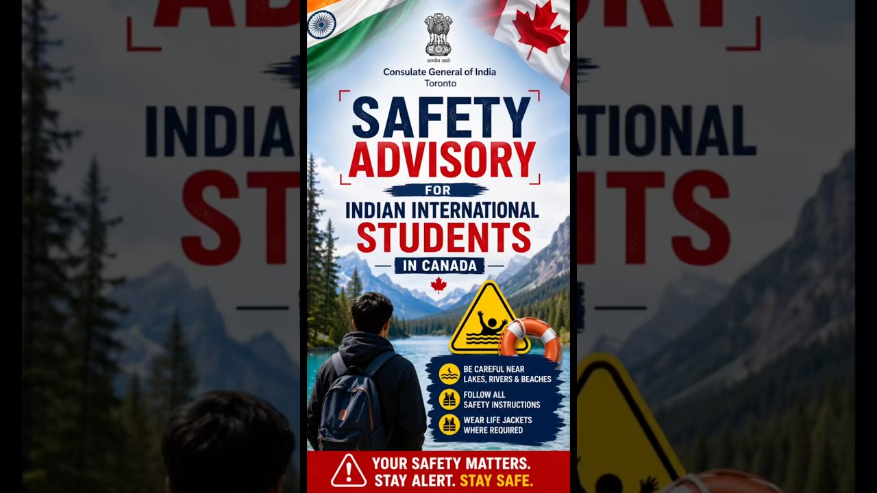 ⚠️ Safety Advisory for Indian #internationalstudents in #canada 🇨🇦🇮🇳 #punjabi #news