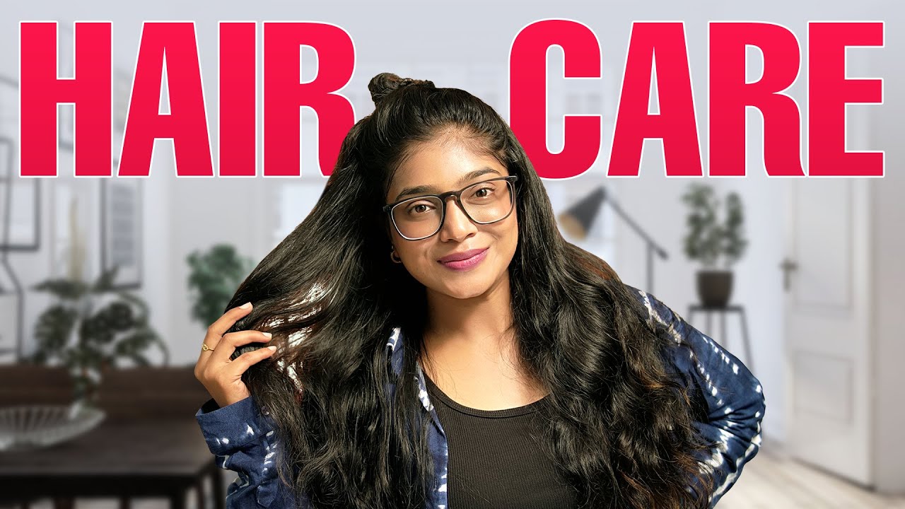 My Realistic Hair Care Routine & favourite hairstyle ❤️