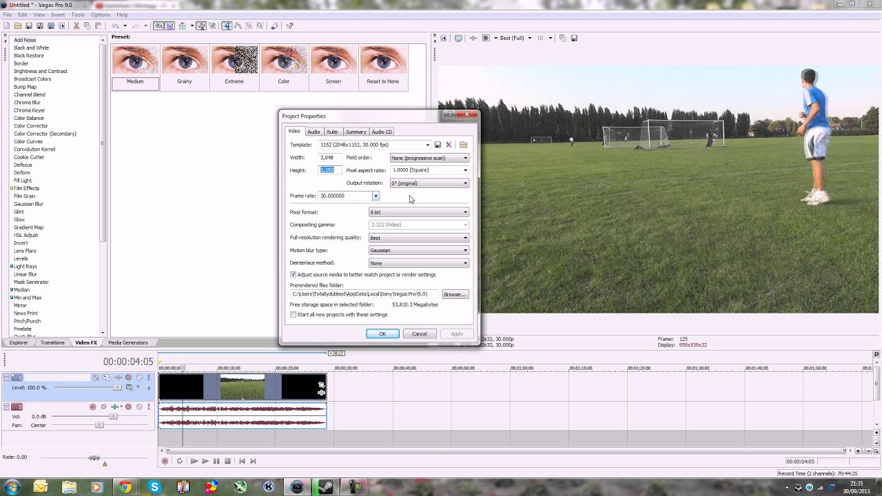 YouTube now has 1440p Resolution - Sony Vegas Render Settings - By TotallydubbedHD