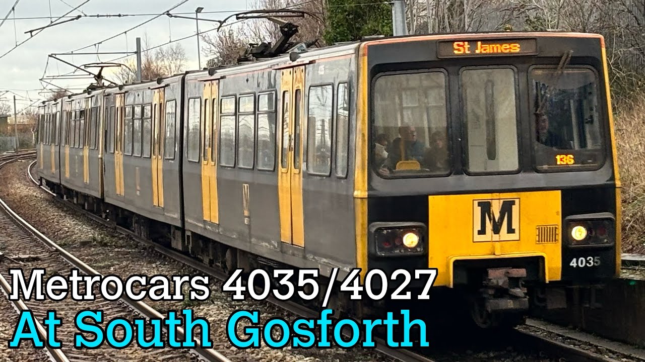 Tyne & Wear Metro | Metrocars 4035/4027 (+555040) at South Gosforth