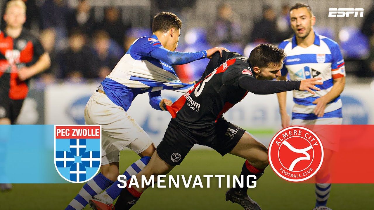 DUBBELE COMEBACK bezorgt PEC winst tweede periode! 🏆  | Samenvatting PEC Zwolle - Almere City
