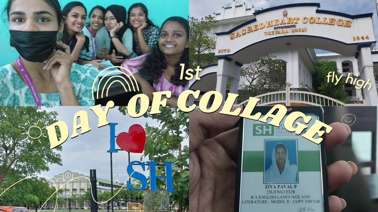 എന്റെ കോളേജ് ജീവിതം ഇവിടെ തുടങ്ങുന്നു... SACRED HEART COLLEGE thevara,Kochi #subscribe #ziyapetals