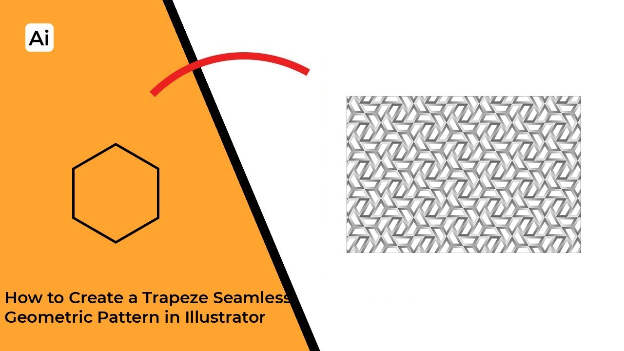 How to Create a Trapeze Seamless Geometric Pattern in Illustrator