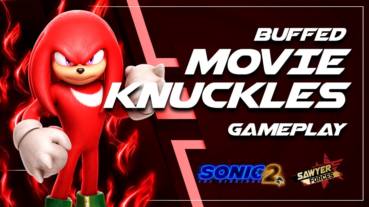 Геймплей Movie Knuckles GOD — Sonic Forces Speed ​​Battle