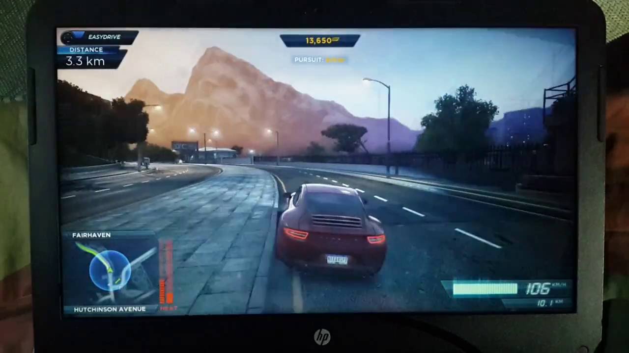 HP 14-AF118AU Amd A8-7410 #6 - Need for Speed Most Wanted Gameplay