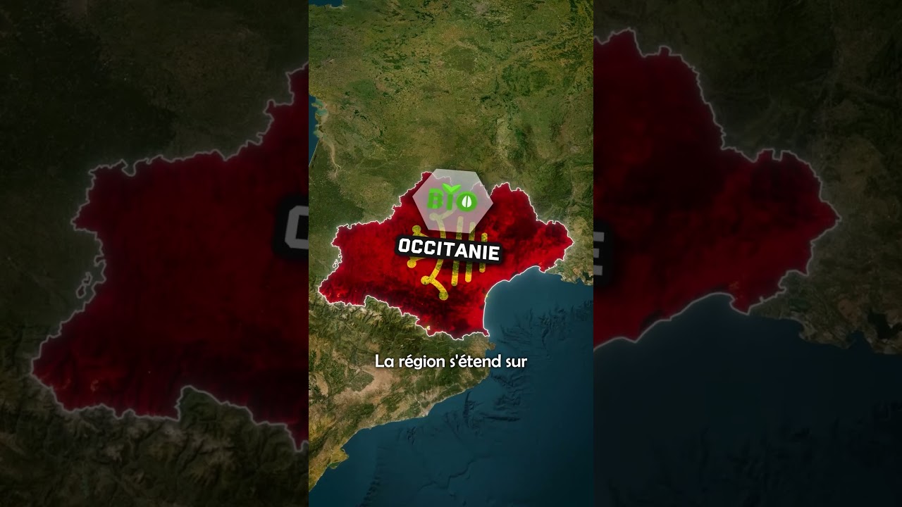 Pourquoi l'Occitanie a une g&eacute;ographie presque Parfaite ? #occitanie #france