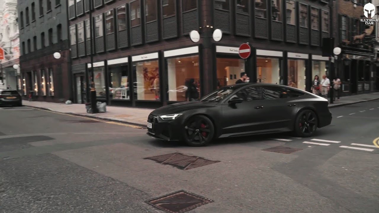 Audi RS7 C8 BRUTAL EXHAUST 800 HP (4K Video)