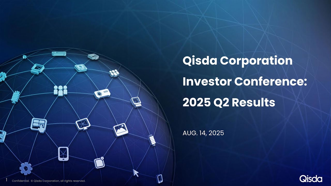 2025Q2 Qisda Corp. Investor Conference / 2025Q2 佳世達科技法說會英文翻譯
