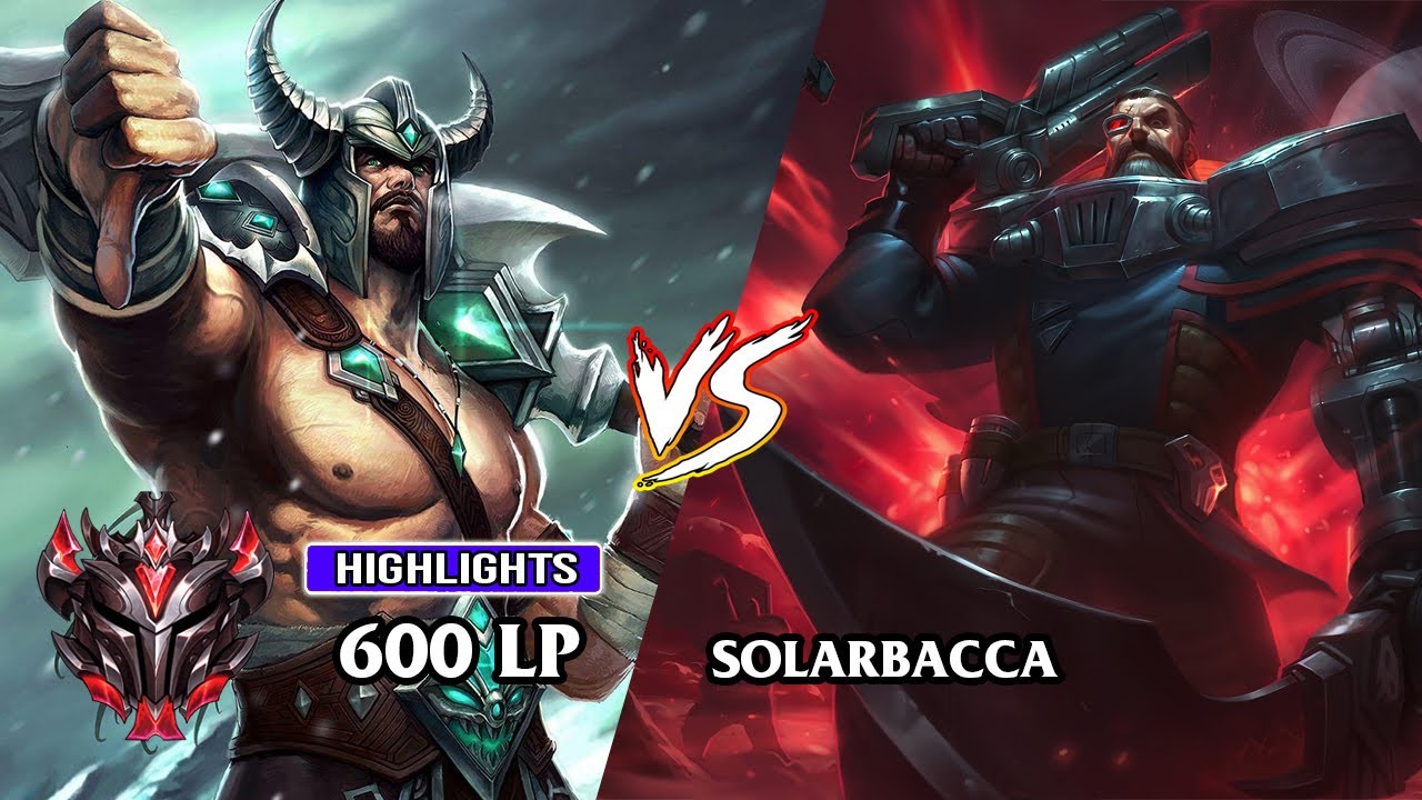 [NA] 12.20 - GRANDMASTER TRYNDAMERE ''Step1v9'' vs CHALLENGER RANK 1 GANGPLANK ''Solarbacca''