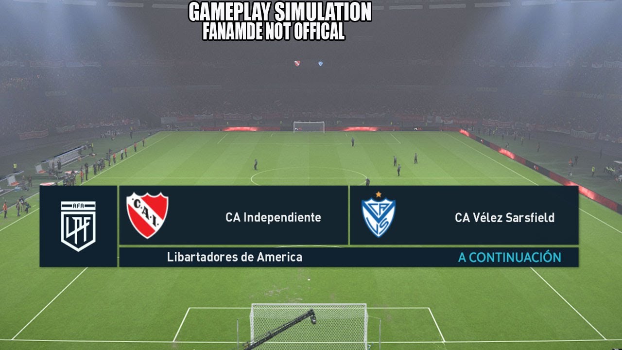 CA Independiente vs CA Vélez Sarsfield | Gameplay Simulation | Fan-Made