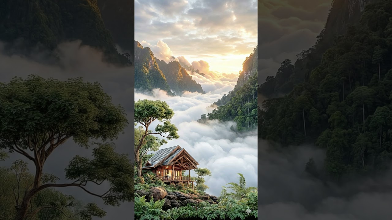 Sea of Soft Mist 🌫️ 4 Hours Gentle Acoustic Guitar for Deep Relaxation, Focus & Calm