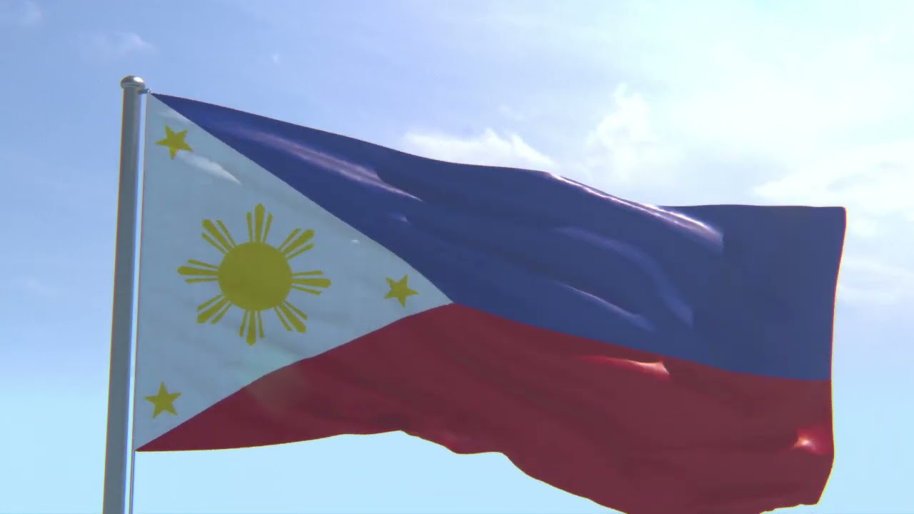 FREE Footage: Philippines Flag Waving - No Watermark | Watawat ng Pilipinas