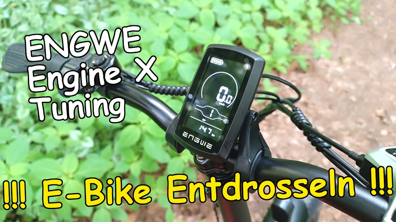 ENGWE Engine X Tuning 🔥 So einfach das E-Bike schneller machen [Deutsch]