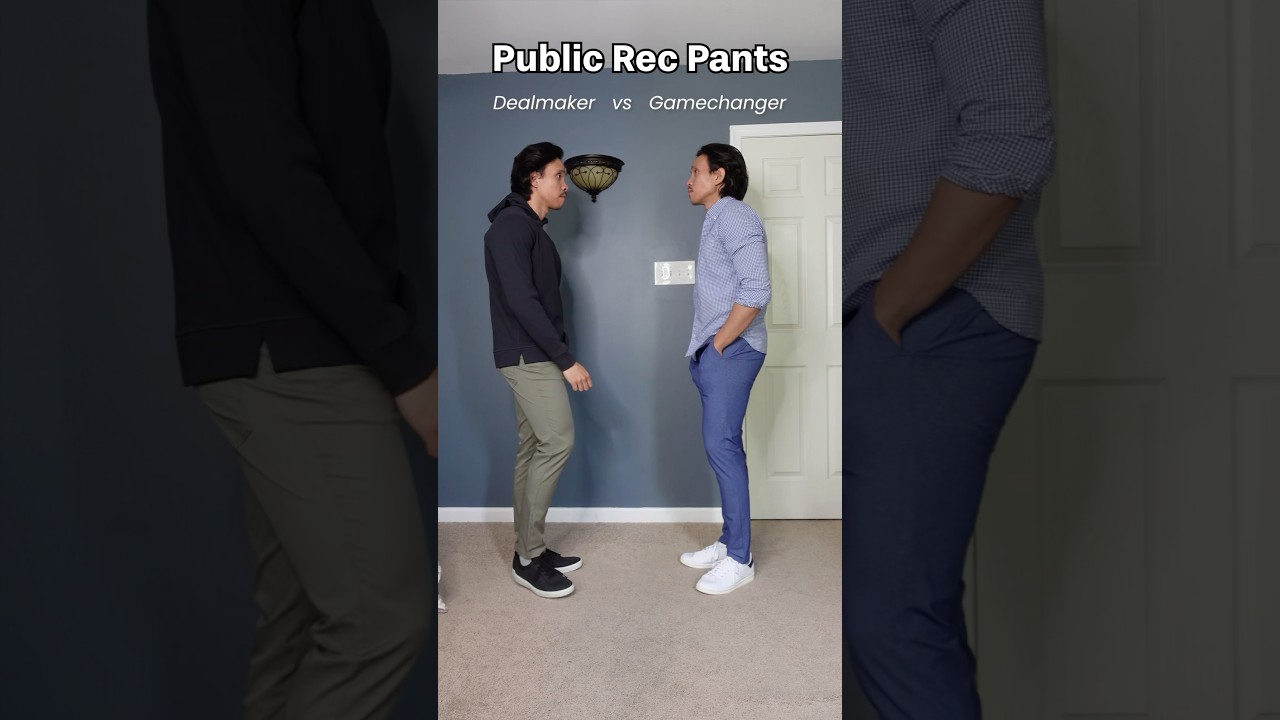 This or That - Public Rec Pants (Gamechanger vs Dealmaker) #outfitideas