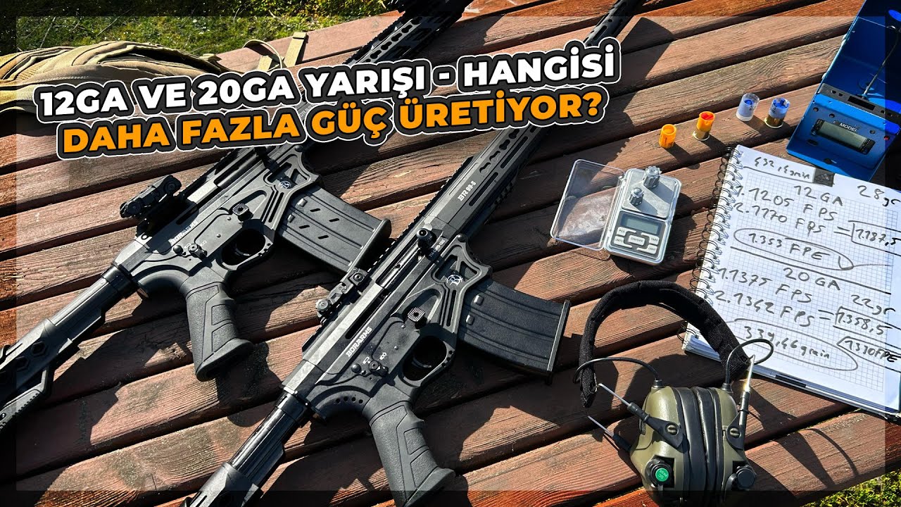 12GA & 20GA Kıyaslaması / Bora Arms BR99 S ve BR20 S