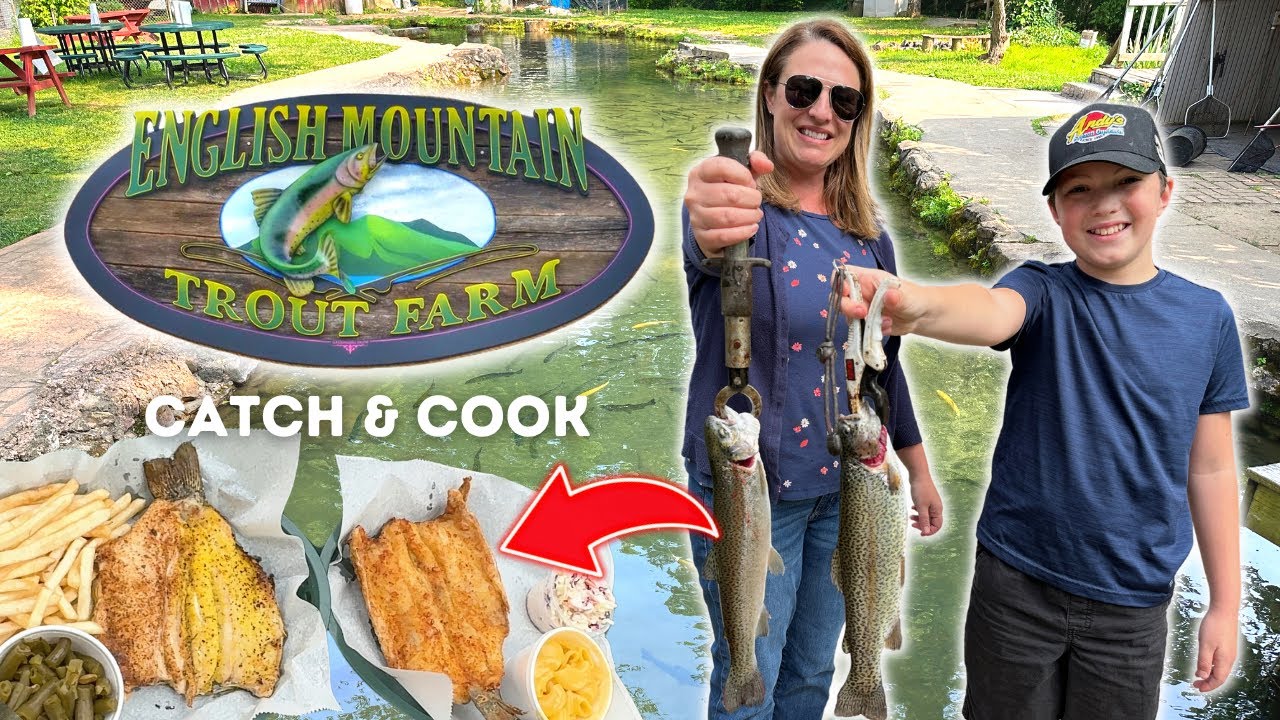 Обзор ресторана English Mountain Trout Farm & Grill | Севьервилл, Теннесси